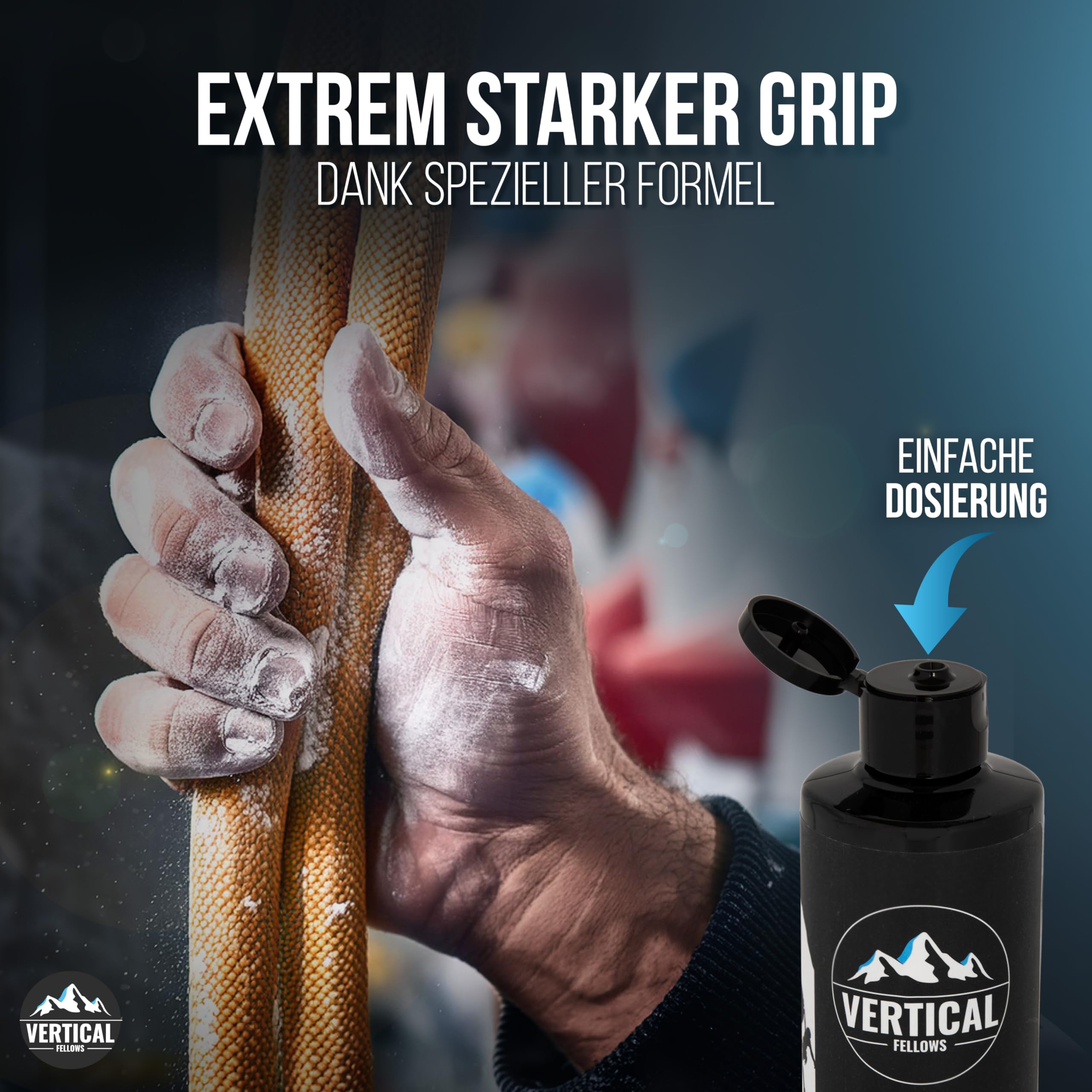 Liquid Chalk – płynna kreda do wspinaczki, wspinaczki, podnoszenia ciężarów, crossfitu, płynnej magnezji do gimnastyki itp.
