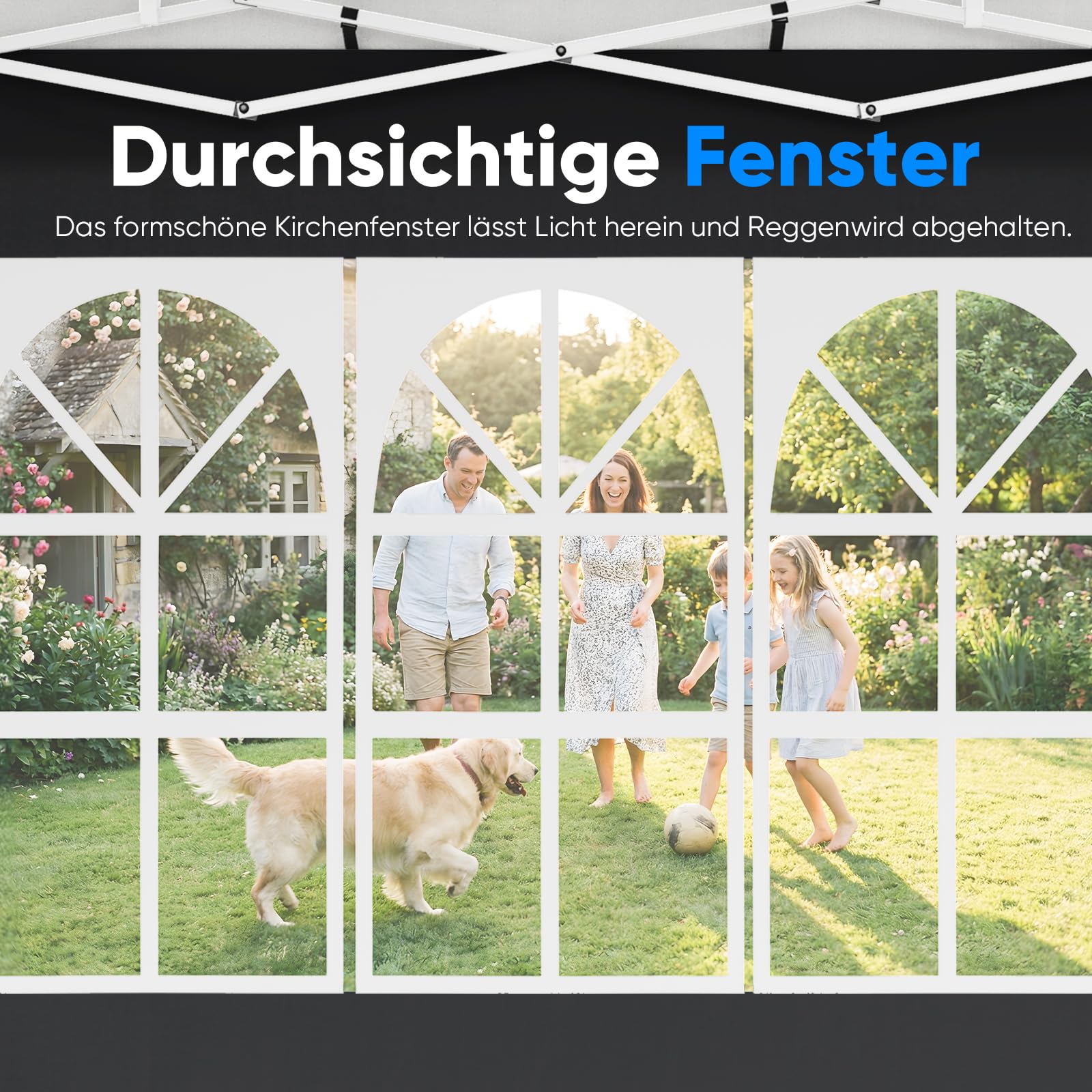 Quictent Faltpavillon 3x6m Pop-Up