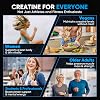 Venture Pal Creatina Monohidratada Micronizada 100% Pura en Polvo, Sin Sabor para Mujeres y Hombres, Vegana, Keto, Sin Gluten, 5 g (5000mg) por Porción, Creatina Monohidratada en Polvo 7