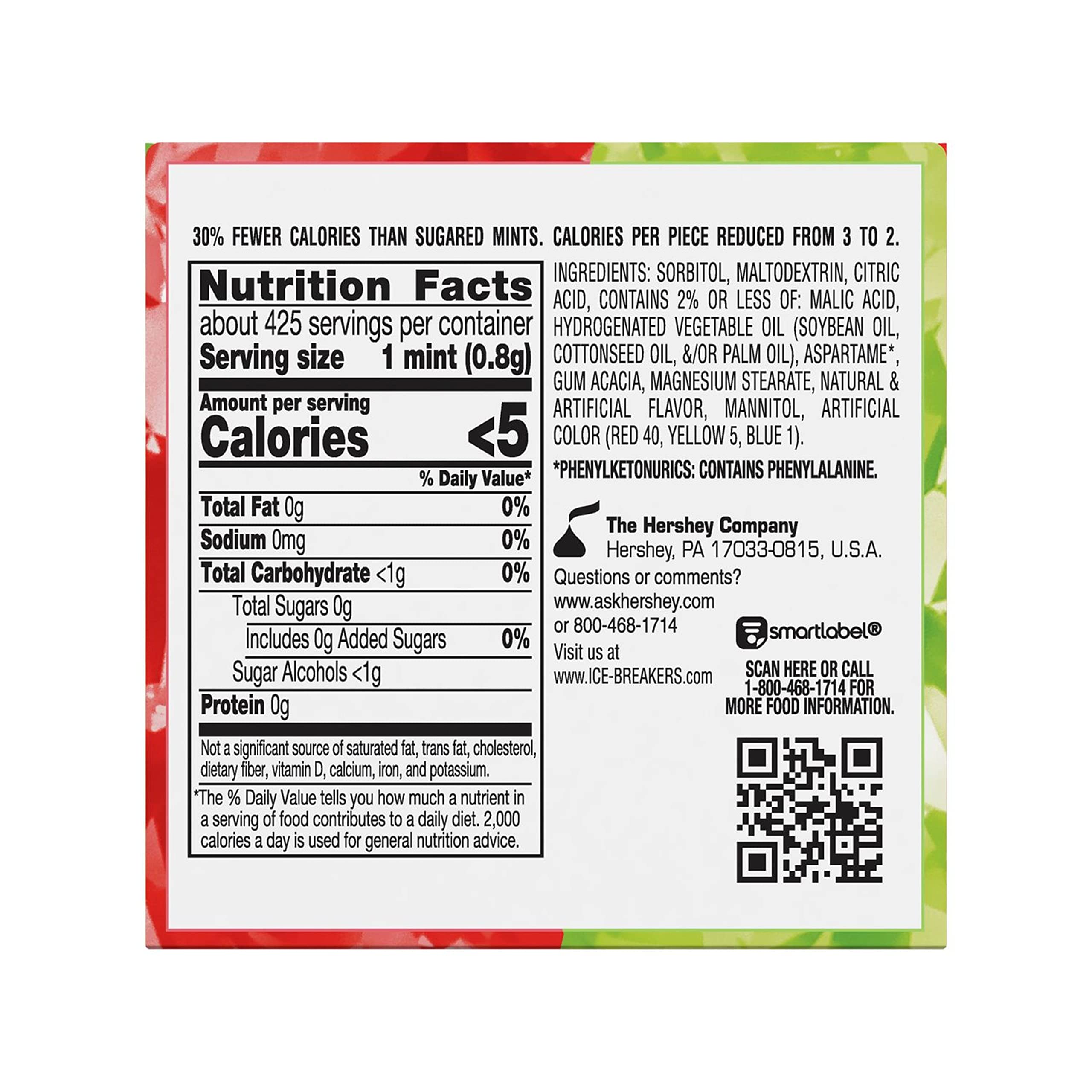 ICE BREAKERS Cherry Limeade Sugar Free Breath Mints, 1.5 oz Tin Buy