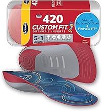 Dr. Scholl’s Custom Fit Orthotics 3/4 Length Arch Support Shoe Inserts - Plantar Fasciitis Relief Insoles for Men and Women, Immediate All-Day Total Lower Body Pain Relief, FSA HSA Eligible, CF420