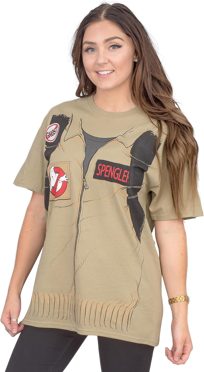 Ghostbuster Short Sleeve Costume T-Shirt with Back Print