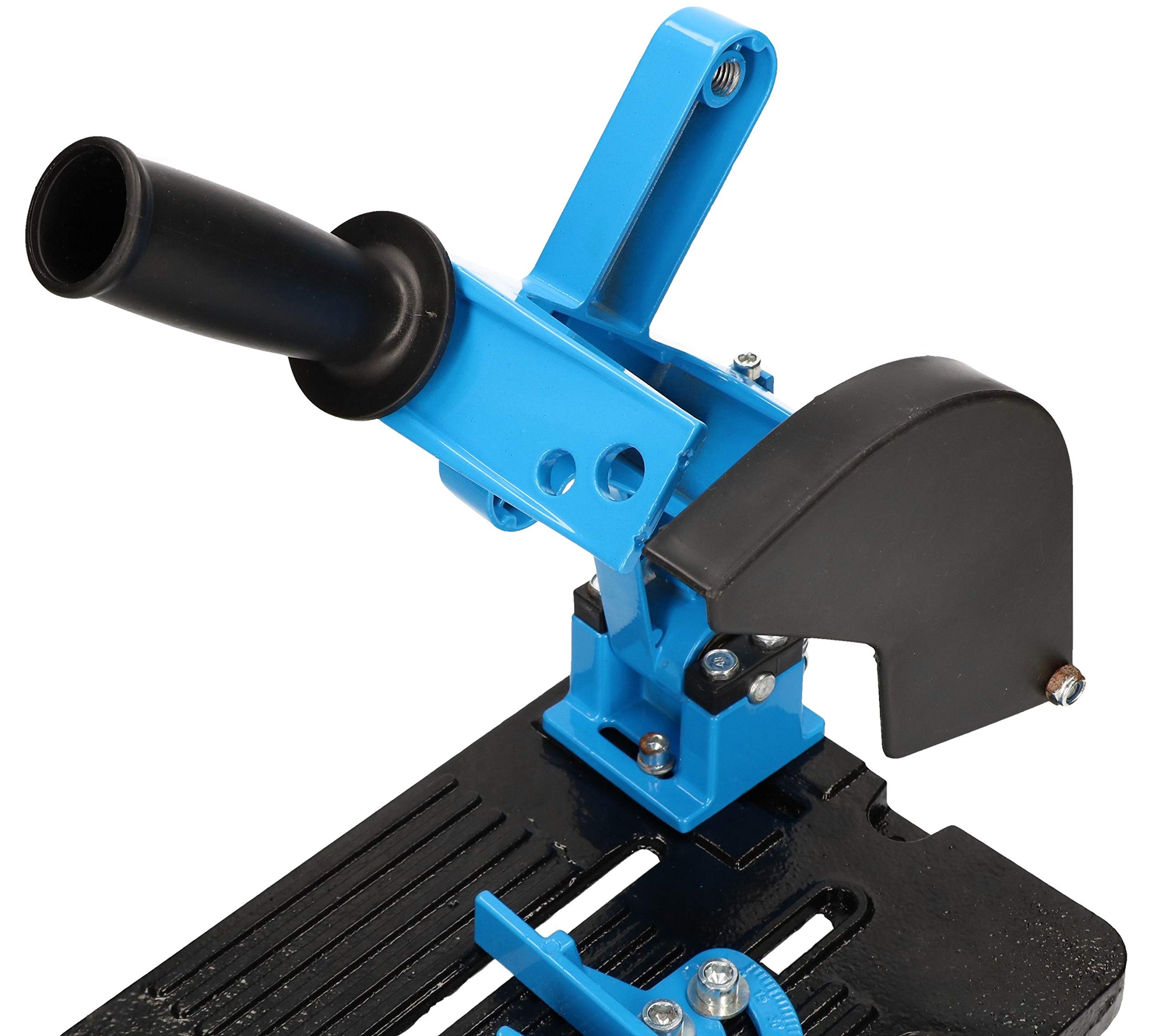 KOTARBAU® Supporto per smerigliatrice angolare per dischi da taglio Ø 115/125 mm per separare metallo, acciaio, pietra, plastica