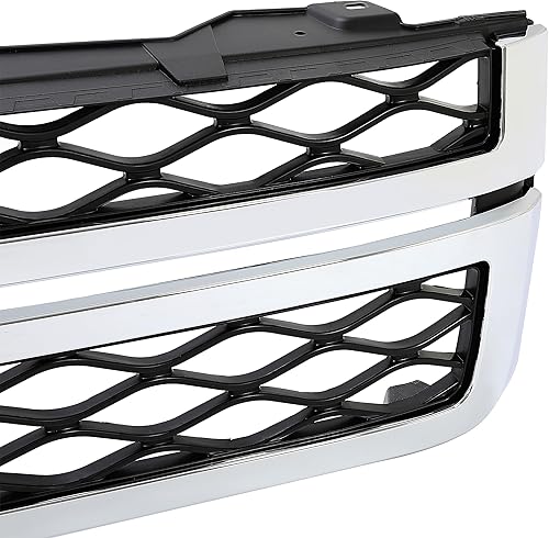 Miniatura 8 de KUAFU Parrilla de parachoques delantero compatible con Chevy Chevrolet Silverado GMC Sierra 2500 3500 HD 20966058 GM1200639 Parachoques Parrilla