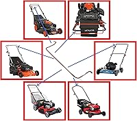 Vista 4 de fascinatte 747-05214D Operador de fianza Reemplazar el actuador de mango de cortacésped para MTD, Troy-Bilt, Craftsman, Yard Man, Yard Machines