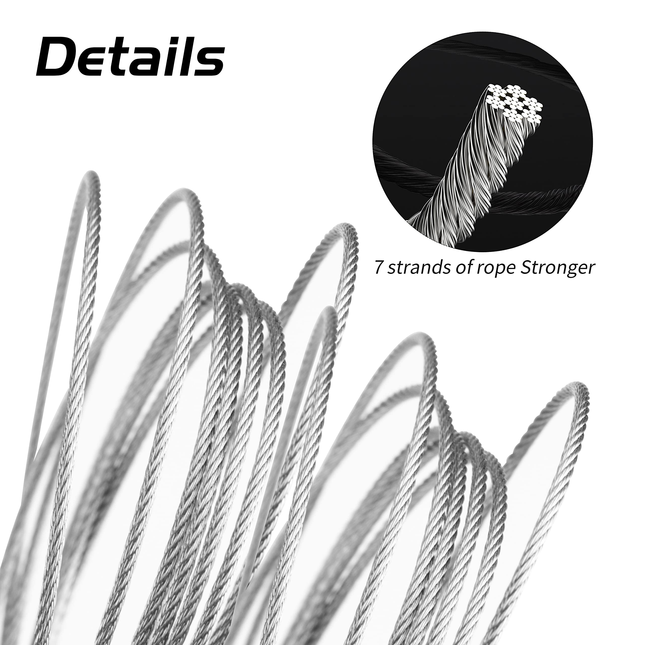 4 Pièces Fil De Suspension Pour Tableaux Avec Crochets Corde