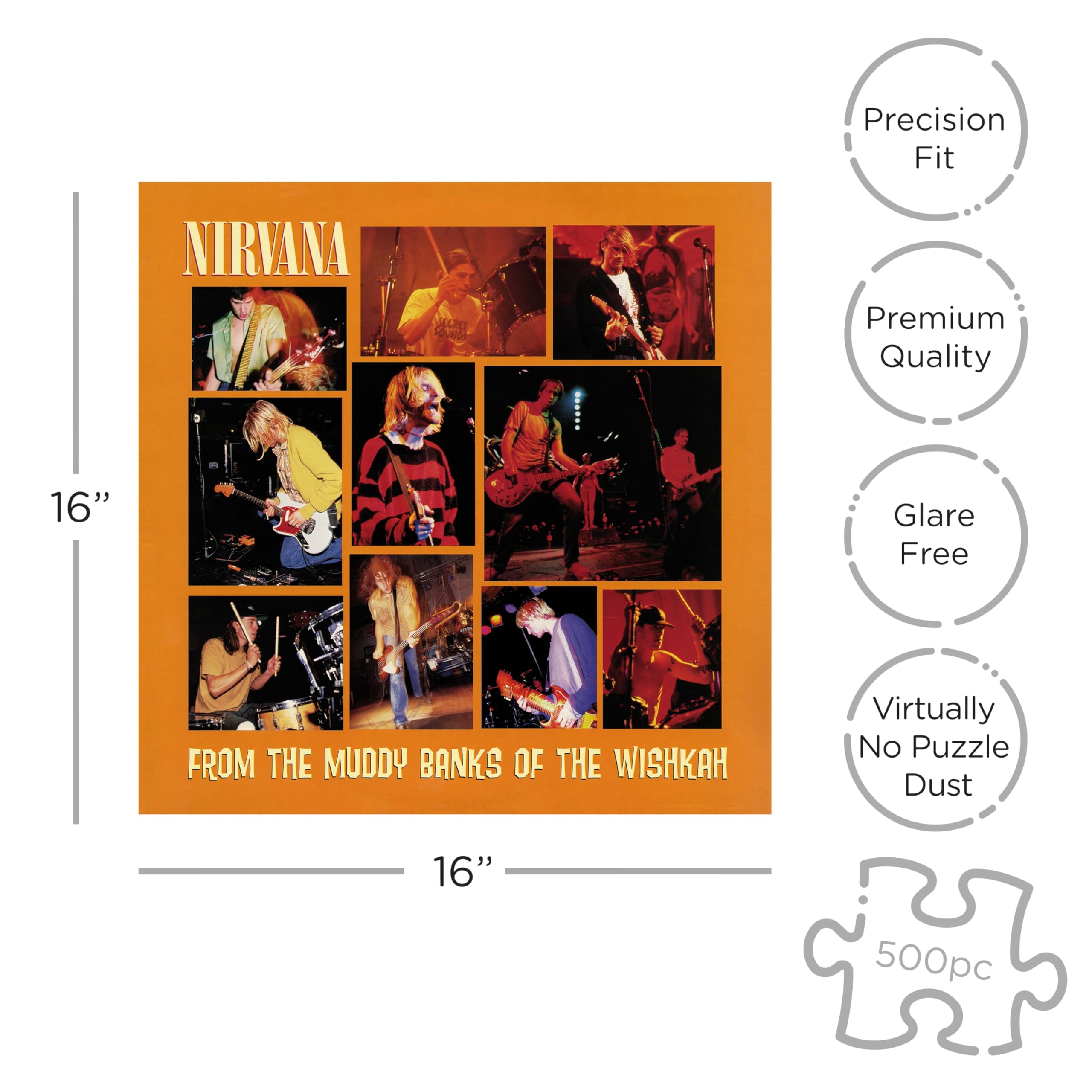 Amazon.com: Nirvana from The Muddy Banks of The Wishkah (500 Piece