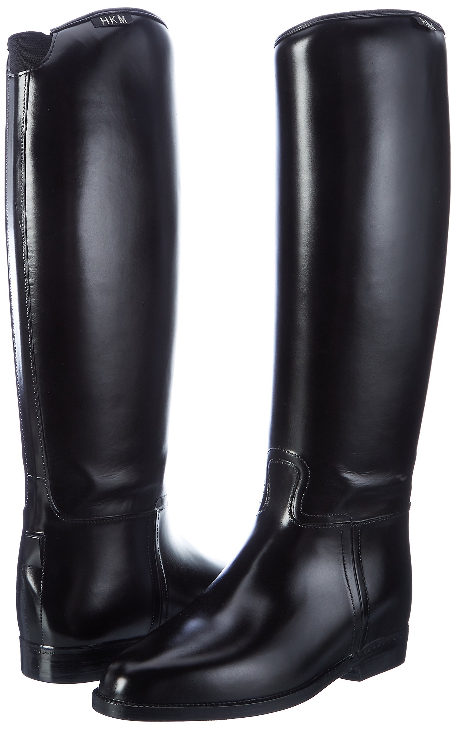 HKM - Reitstiefel -Damen Standard- Mit Elastikeinsatz, Stivali da cavallerizzi Donna