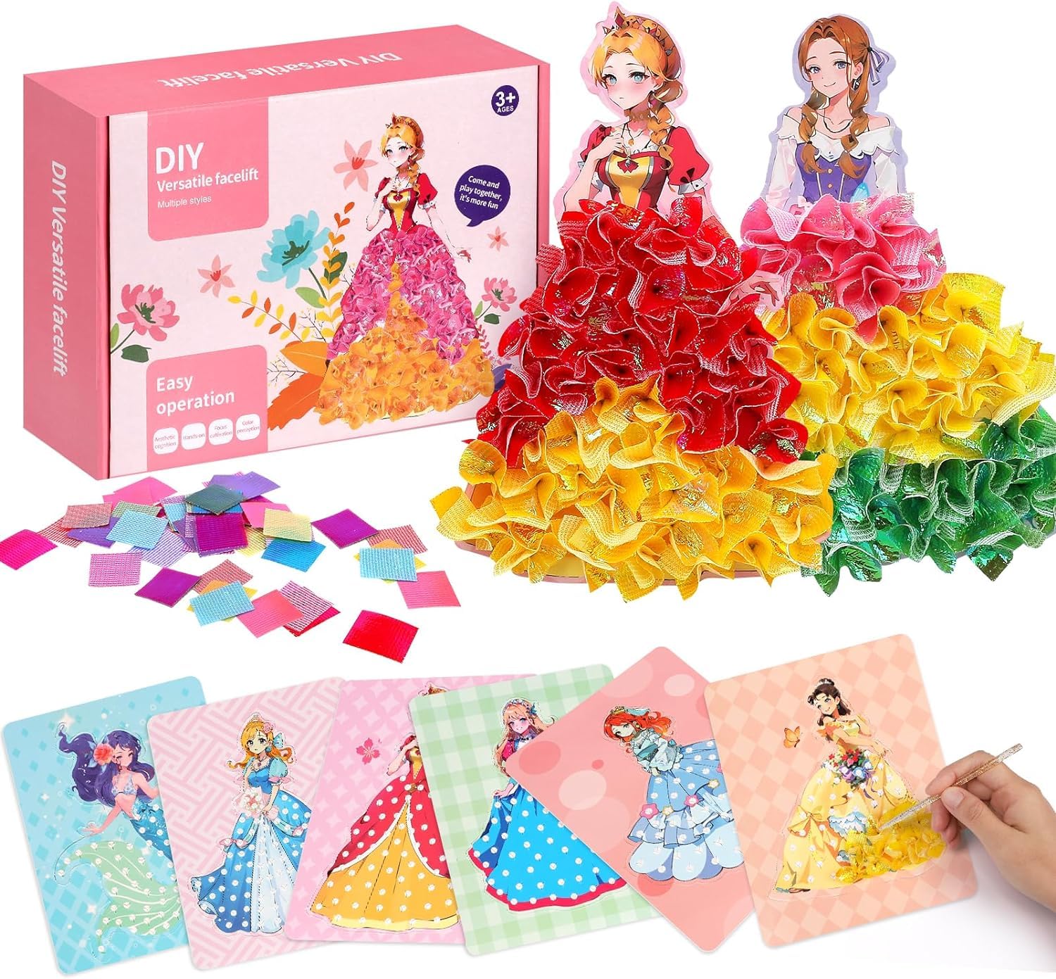 Cots and Cuddles DIY Princess Theme Gown Poking Art & Craft Cut Out Activity Kit for Kids 10pc (Random Design) (B0CRF5W16K) Amazon Price History, Amazon Price Tracker