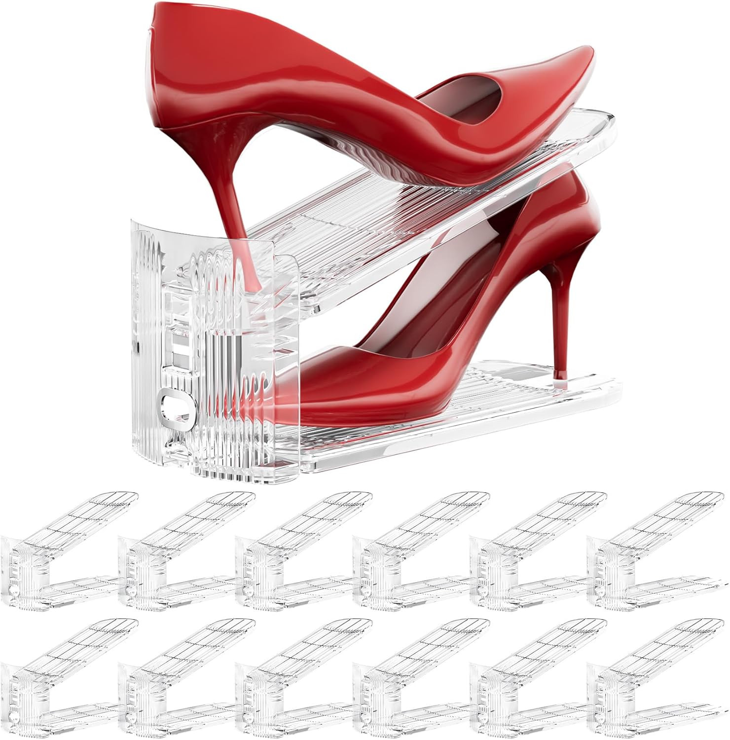 TOP TIPS FOR CLOSET ORGANIZATION Shoe Slots Organizer