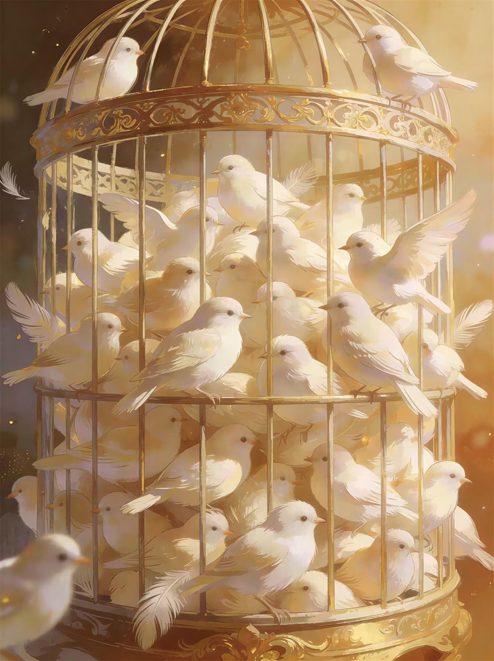 Puzzle 1500 pezzi Gabbia per piccioni per Adulti, 87x57cm Puzzle Adulti 1500 pezzi, Giochi Di Puzzle per Tutta La Famiglia, Un Regalo Festivo per Gli Amici in Una Bella Confezione