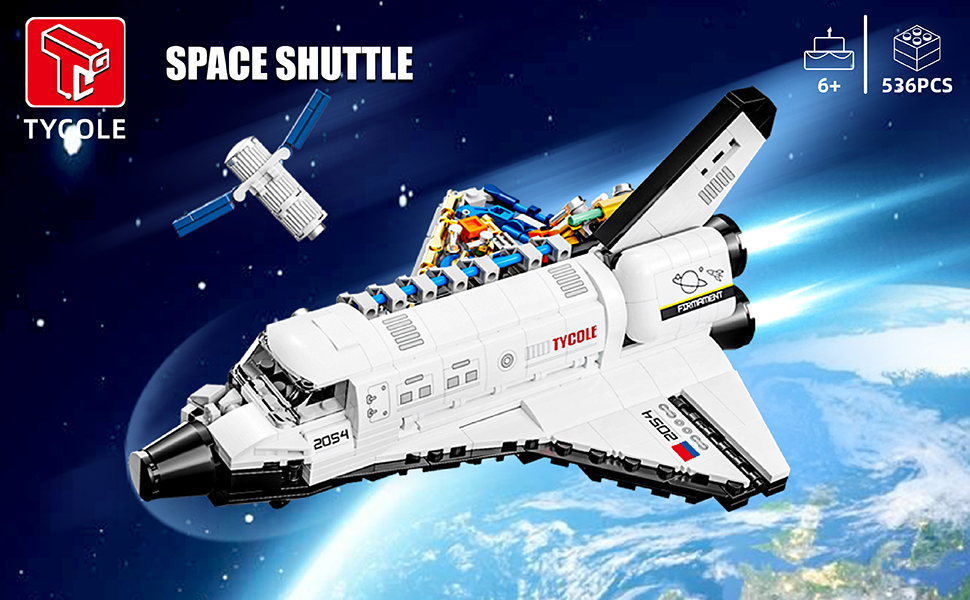 Amazon.com: TYCOLE Space Shuttle Building Block Set