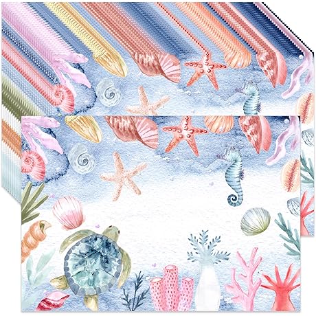 Ocean Sea Disposable Place Mats