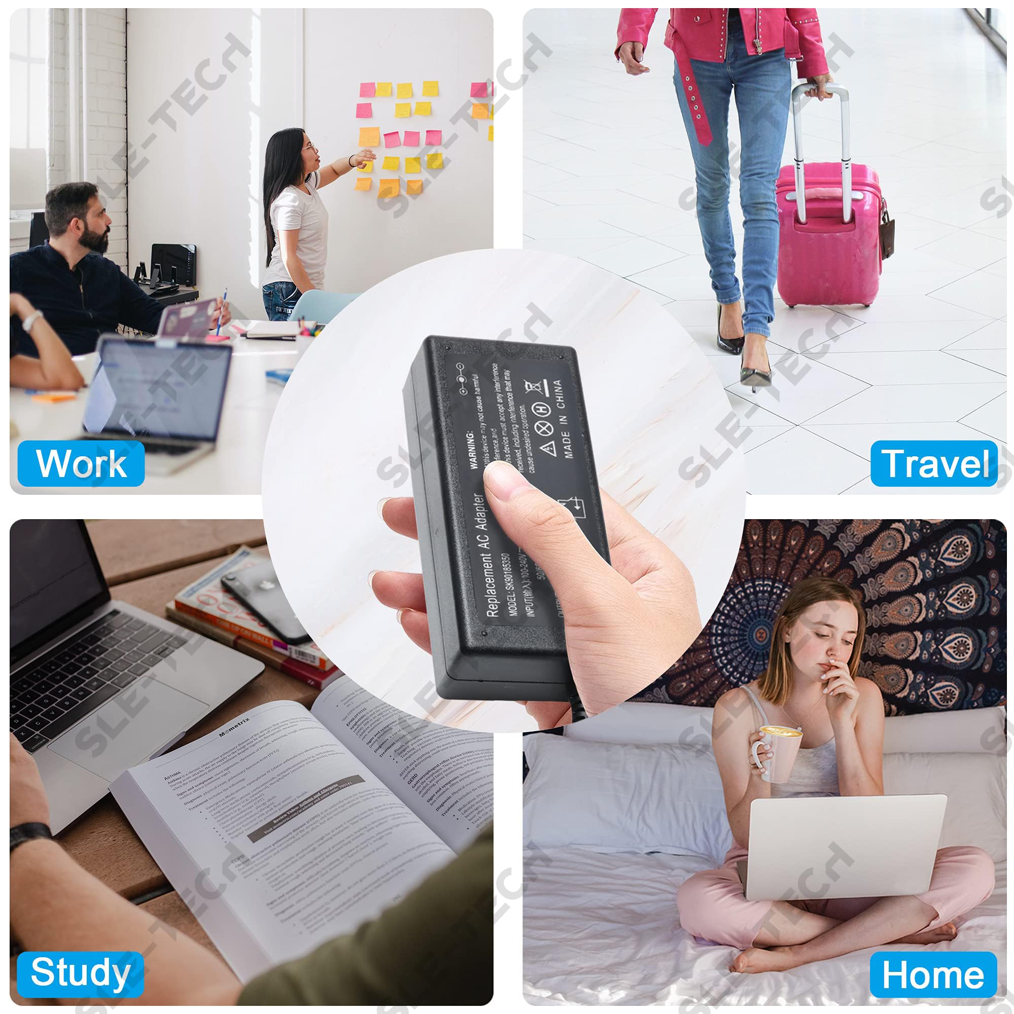 Câble D'alimentation DC Original HP 200W - Prise De Charge Pour PC Portable HP 15-EC, 16-A - Réf. L72704-001
