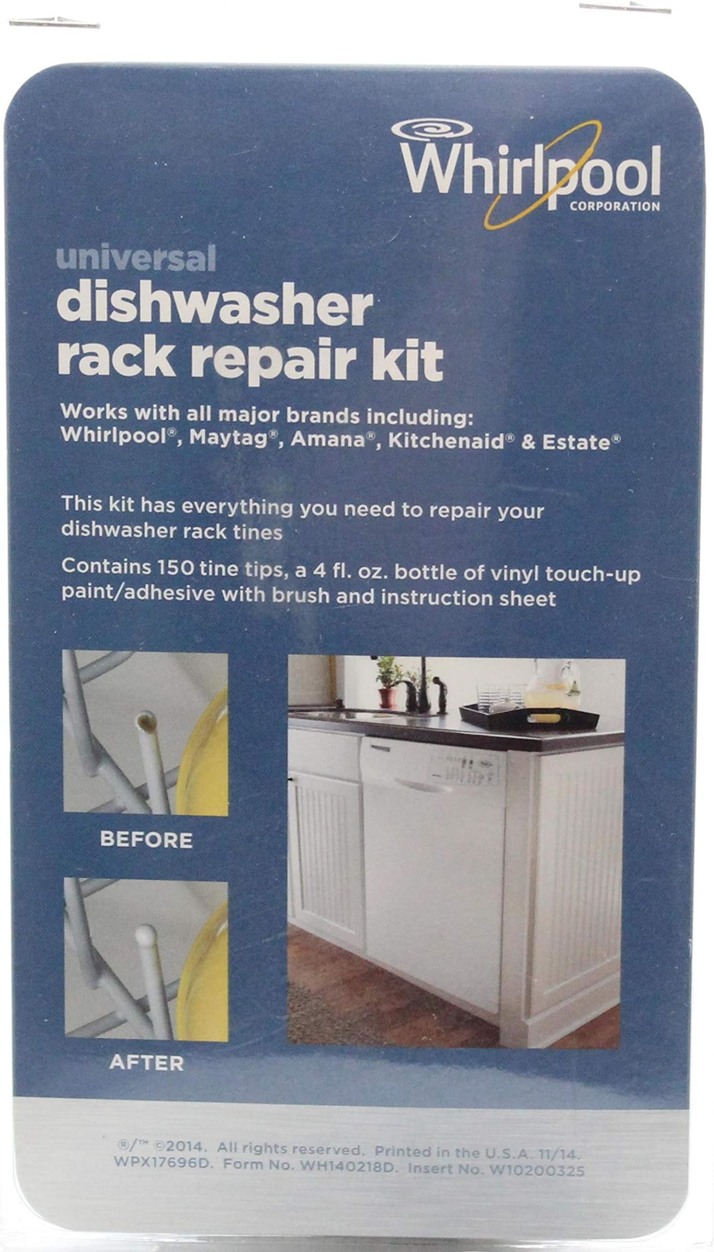 GENUINE Frigidaire 5303310273 Rack Repair Kit or Paint