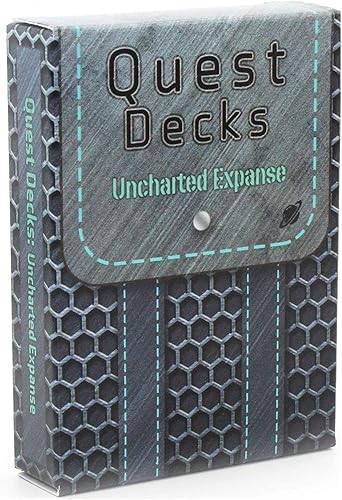Miniatura 1 de Dice Dungeons Quest Decks Uncharted Expanse  Exploración espacial de ciencia ficción Juego de rol Tarjetas de solicitud de búsqueda abierta