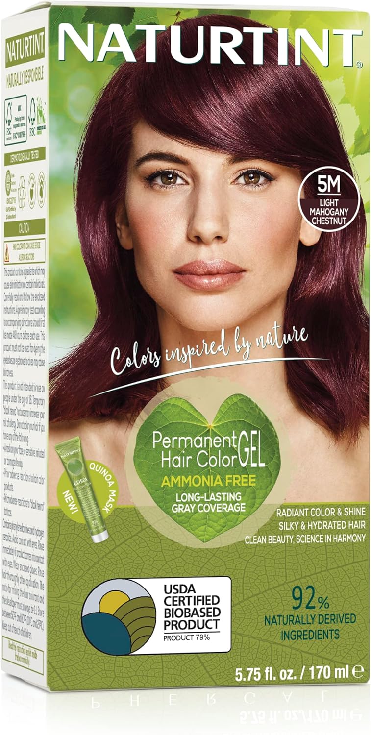 Naturtint Permanent Hair Color 5M Light Mahogany Chestnut 4.7 fl oz