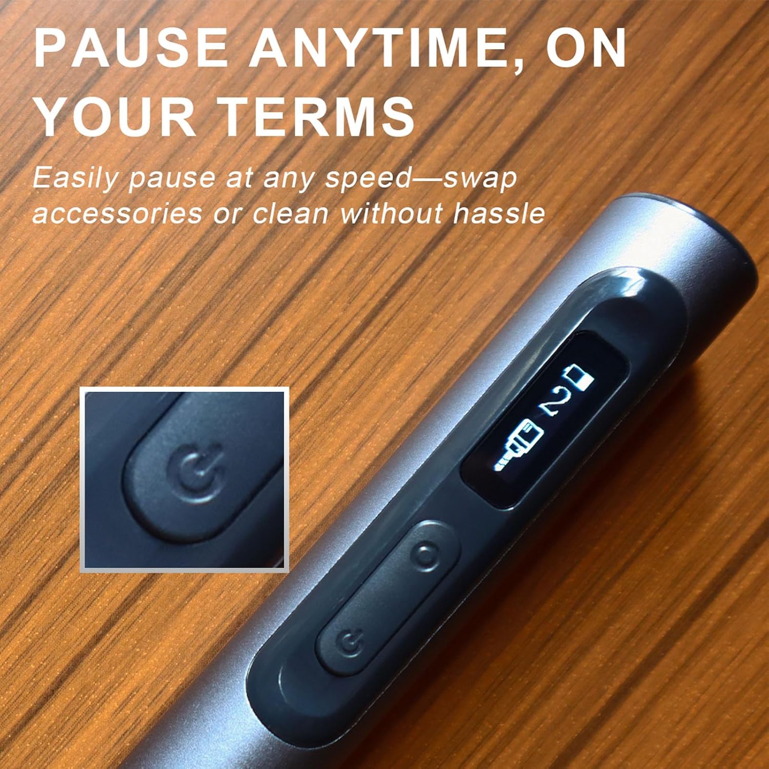 Fafeicy Electric Engraving Pen, 5 Speed with LED Light for Metal Wood Jewelry Glass