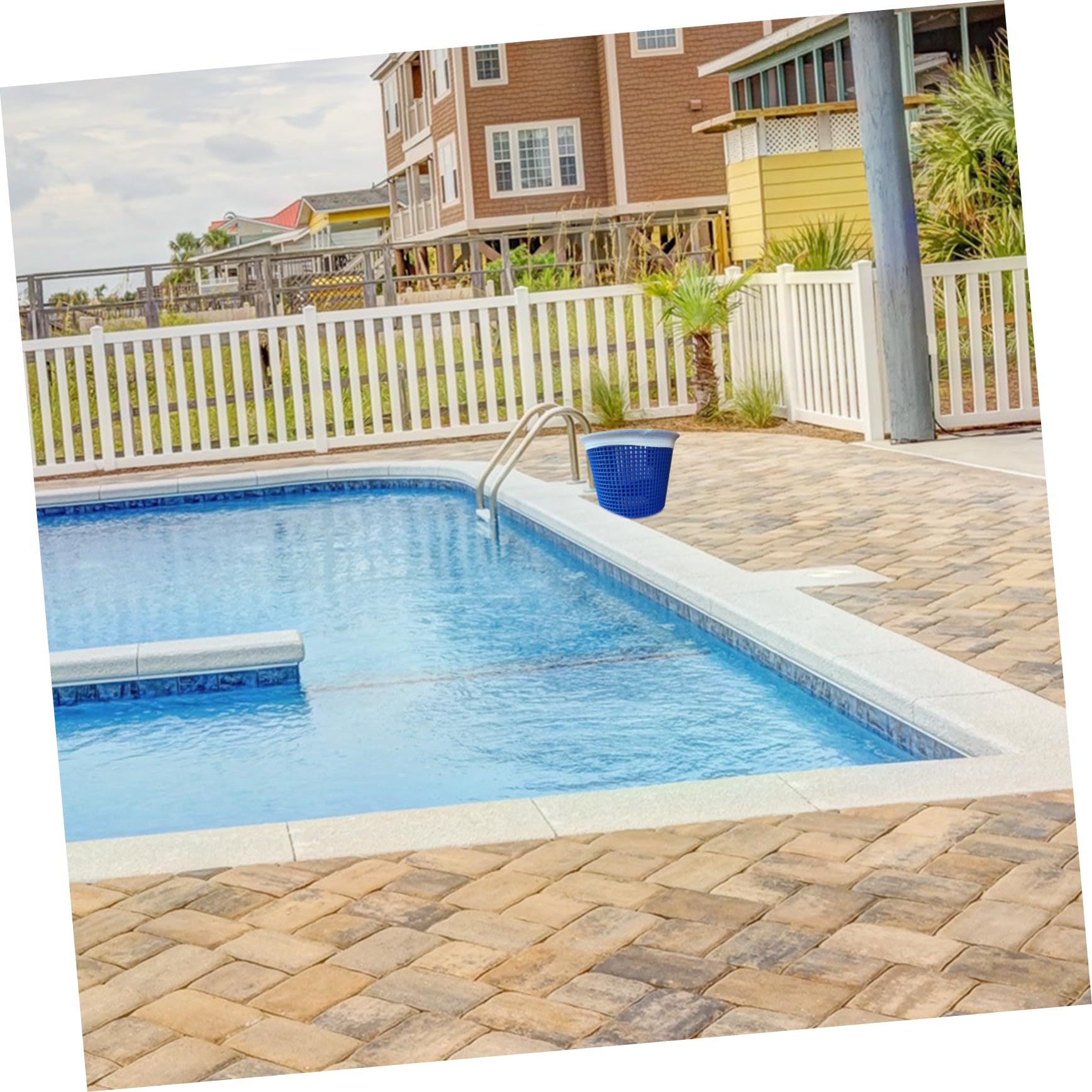 TOYANDONA 2 Juegos Filtro de Cesta filtrar Calcetines de Cesta de Filtro de Piscina colador Bolsa de Cesta para Skimmer Filtro elástico Accesorios de Limpieza de Piscinas paño Azul