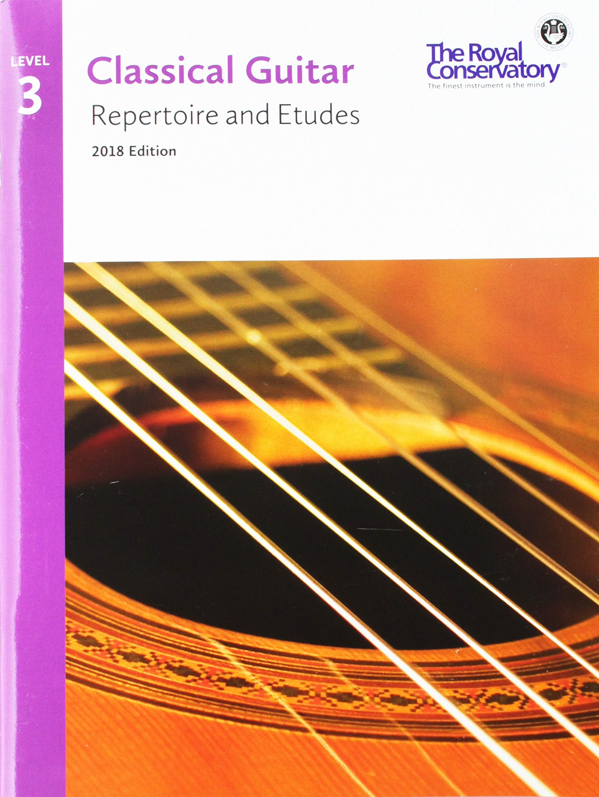 G5R03 - Classical Guitar Repertoire and Etudes - The Royal Conservatory 2018 - Level 3