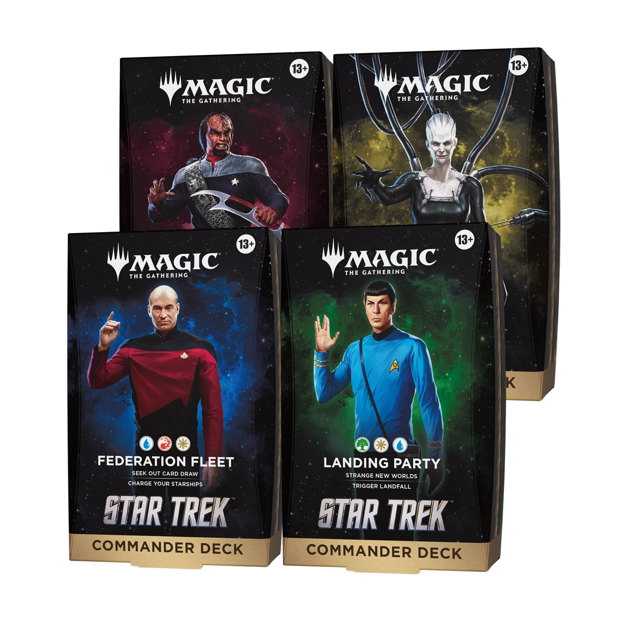 Magic: The Gathering Star Trek Commander Deck Bundle