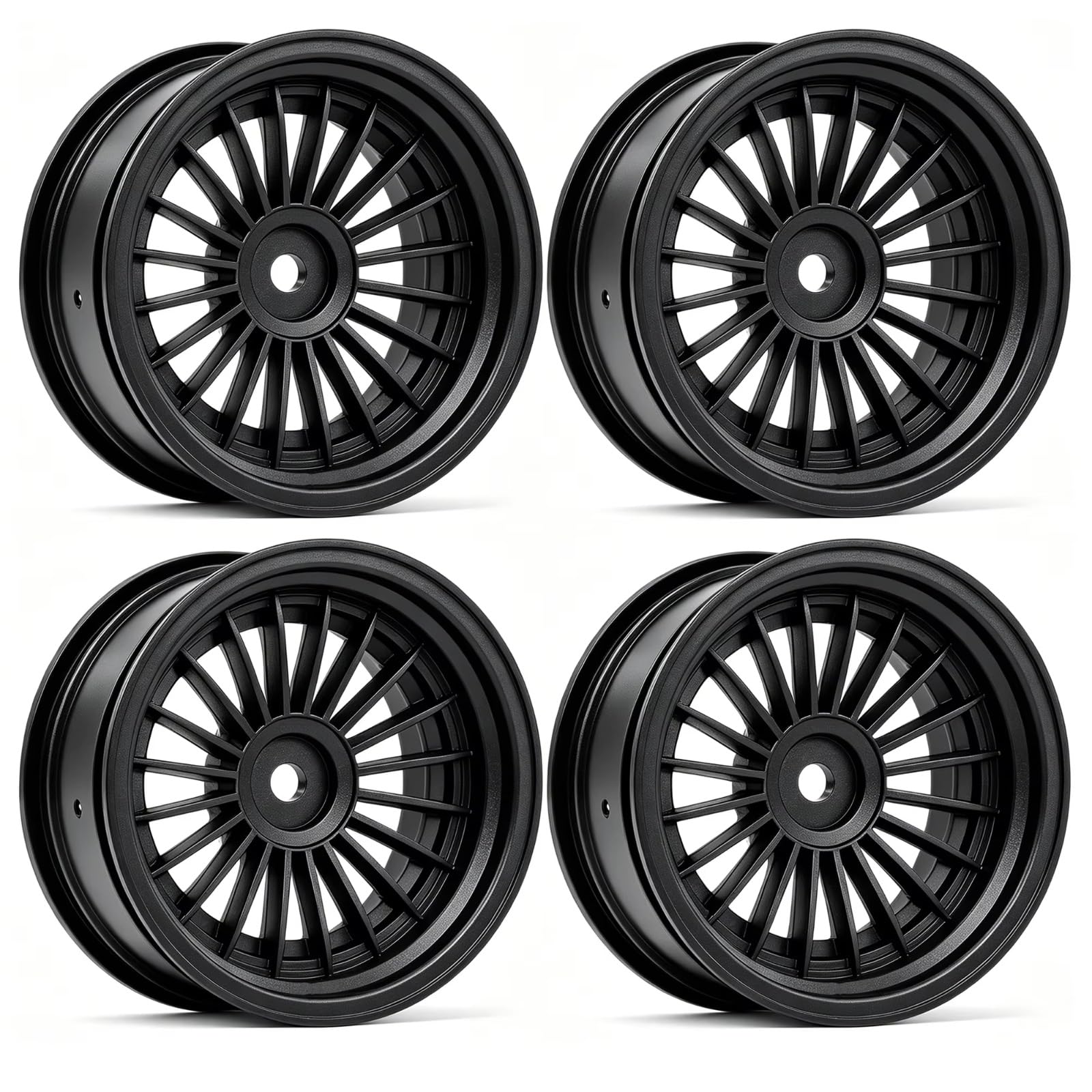 Cerchioni Plastica Per Tamiya Per Racing 1/10 Su Per Strada Autos