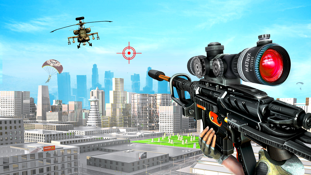 Sniper Games Offline Sniper Shooter 3D Offline Action Shooting Game