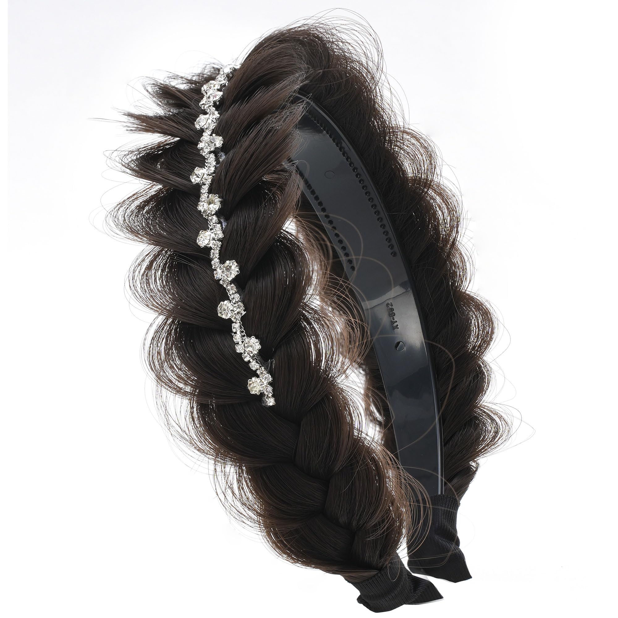 Amazon.com : STHEJFB Wide Fishtail Braid Braided Headband 