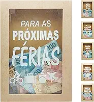 Quadro Cofre MDF, Cofre Desafio, Cofre para Guardar Dinheiro, Cofrinho de Dinheiro, Cofrinho Moedas. Transforme Suas Economias Em Uma Experiência Visual Motivadora Para Antigir Suas Metas!