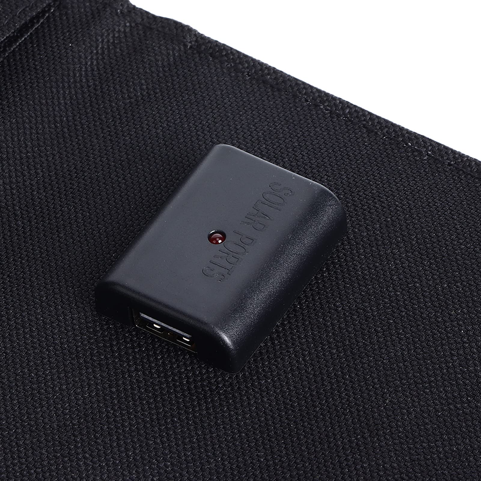 Chargeur Solaire 20 W Pliable et Portable, Puissance de Sortie élevée, Interface USB, Silicium monocristallin, pour Camping, randonnée, activités de Plein air