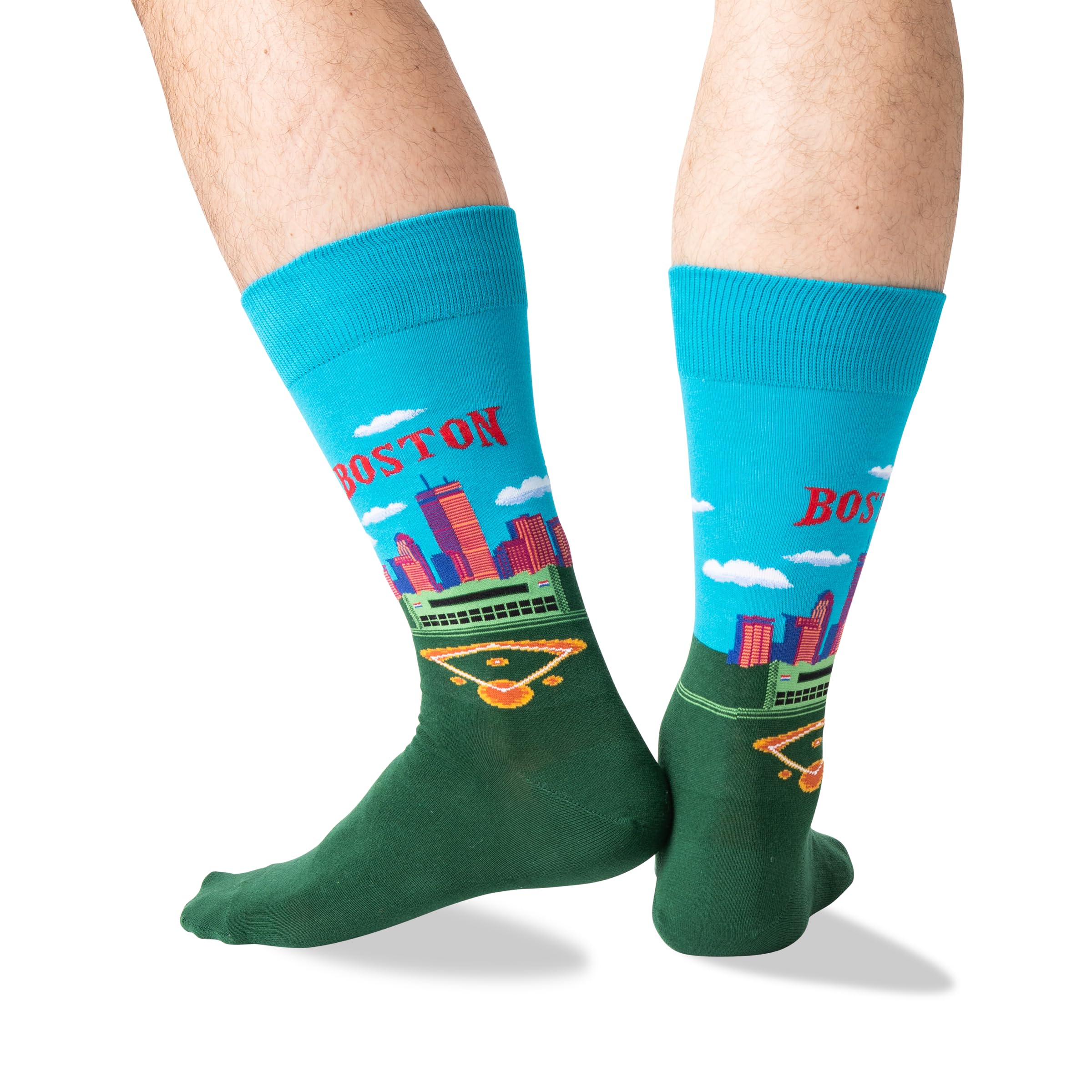 Hot Sox Men's Classic Fashion Crew Socks