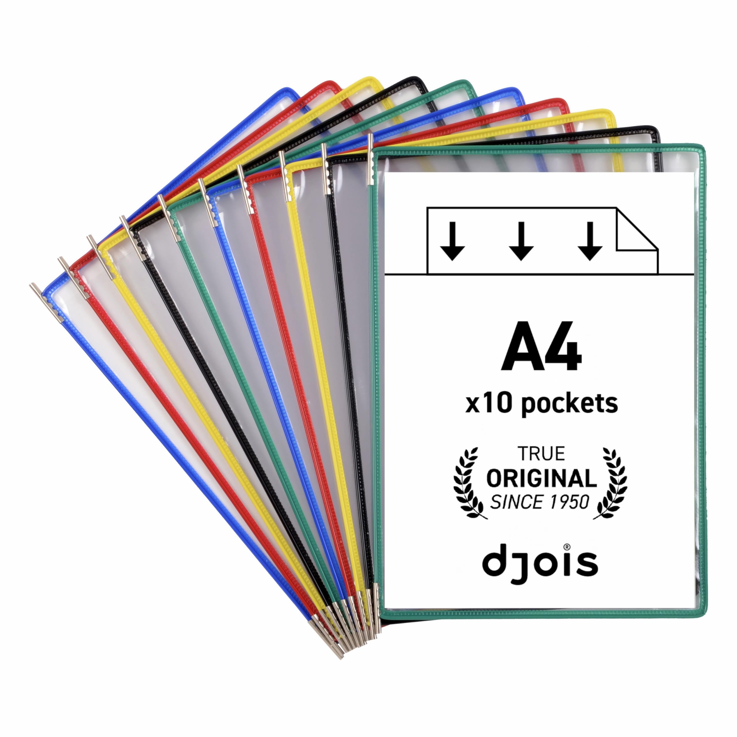 Tarifold Drehzapfentafeln A4/114009 sortiert PVC Inh.10