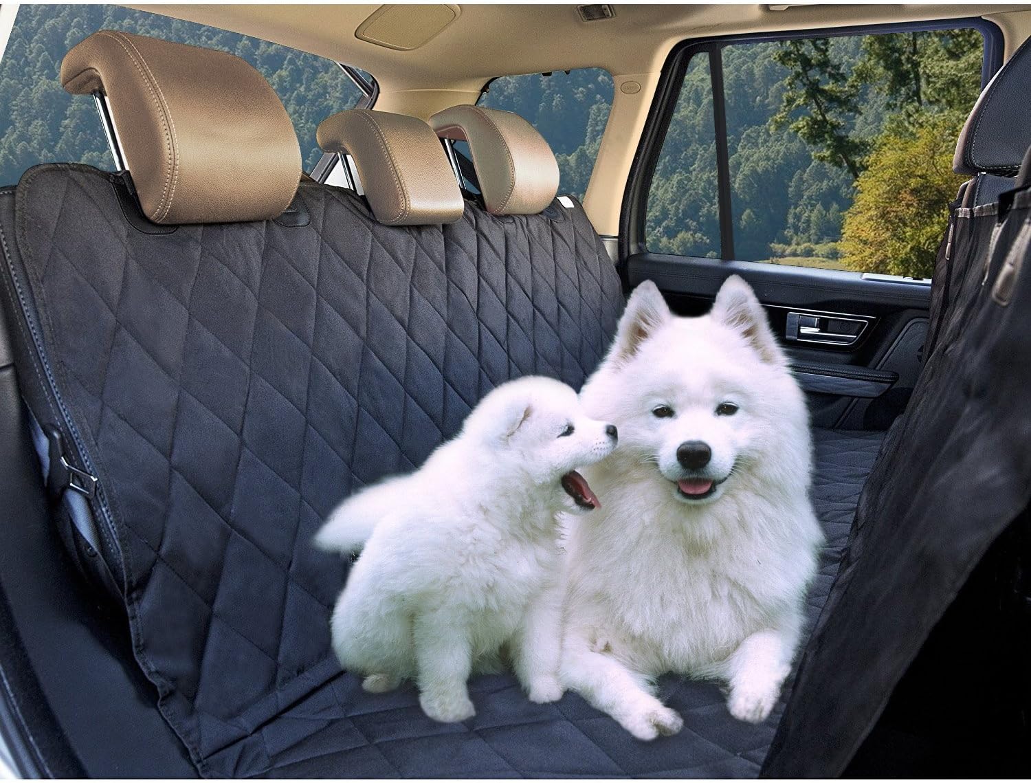 Feezen Dog Seat Cover Car Seat Cover for Pets Hammock