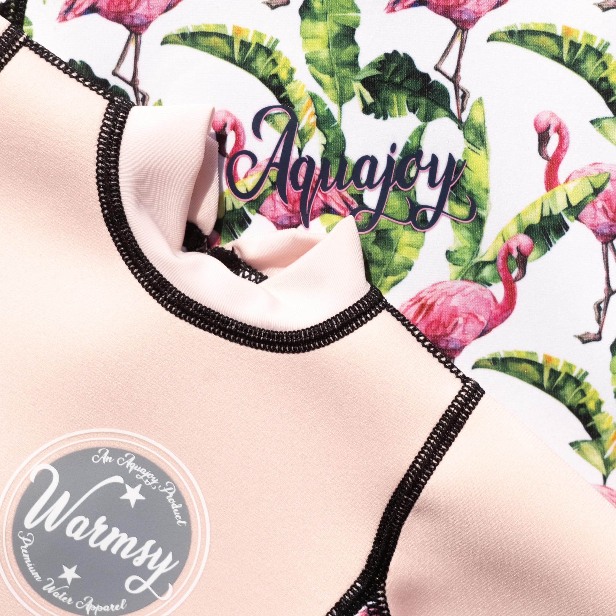 Warmsy Maillot de Bain Isolant pour Enfants | Ensemble Une-pièce Néoprène pour Bébés et Nouveau-nés| Design 2 en 1 | Combinaison de Bain Réversible