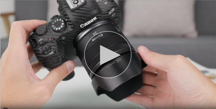 Amazon.com : Lens Hood for Canon RF 24mm F1.8 Macro is STM
