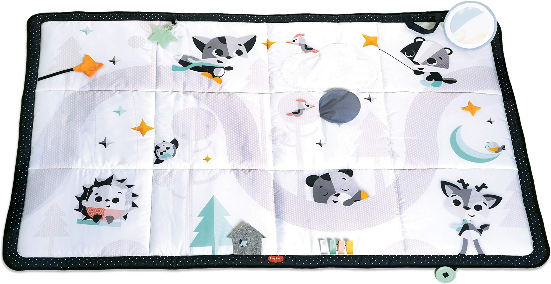 Magical Tales Super Play Mat, Large, Black/White