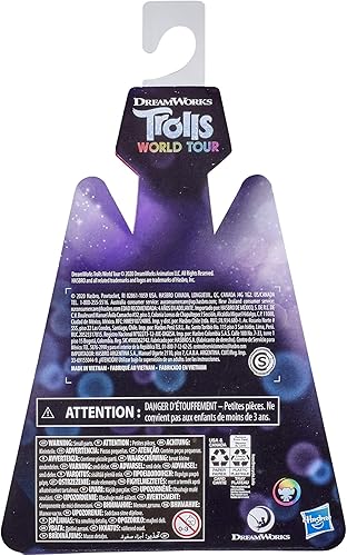 Miniatura 3 de Trolls DreamWorks World Tour Grand Finale Barb, muñeca coleccionable con accesorio de guitarra, figura de juguete inspirada en la película, niños de