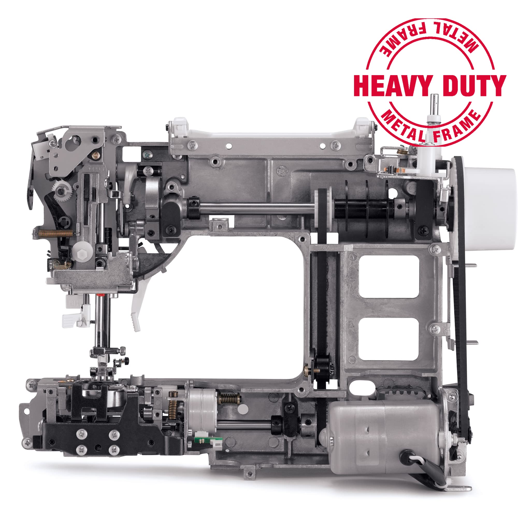 Heavy Duty & Pacchetto Crafting - Macchina da cucire resistente 4423 con kit piedino antiaderente.