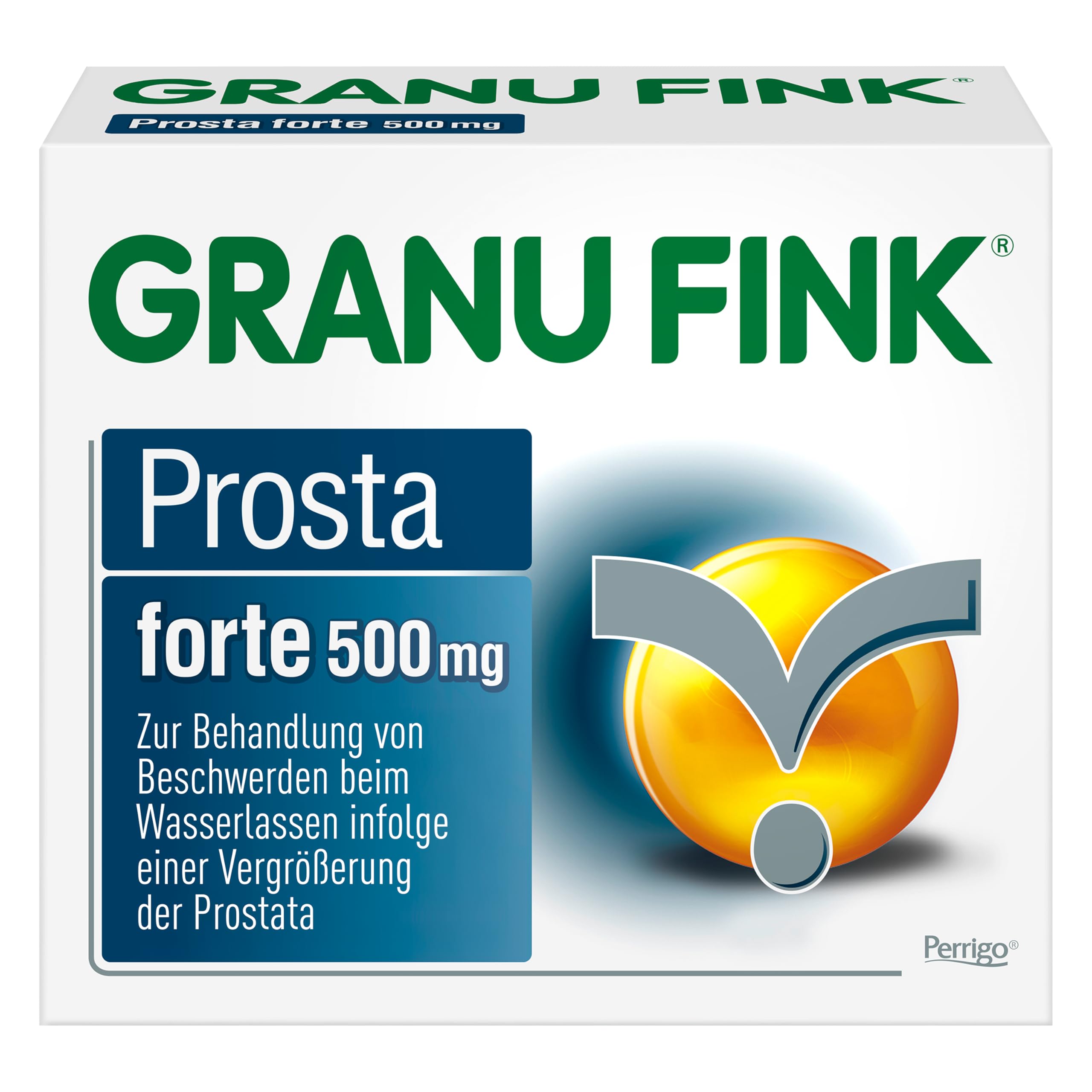 GRANU FINK Prosta forte 500 mg Hartkapseln, 140 St. Kapseln