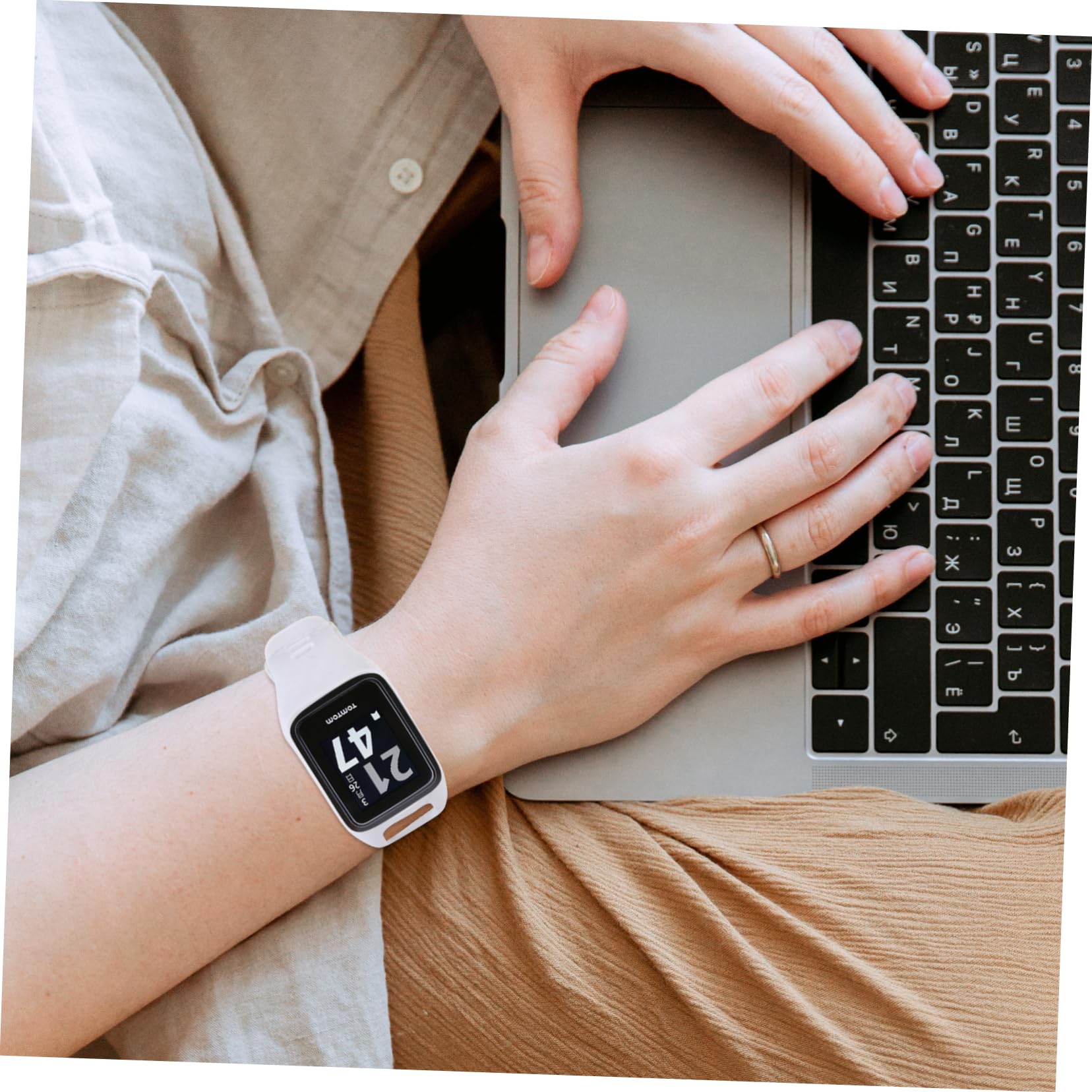 Pulsera De Reloj Correa De Silicona Para Reemplazo De Correa Cómoda y Duradera