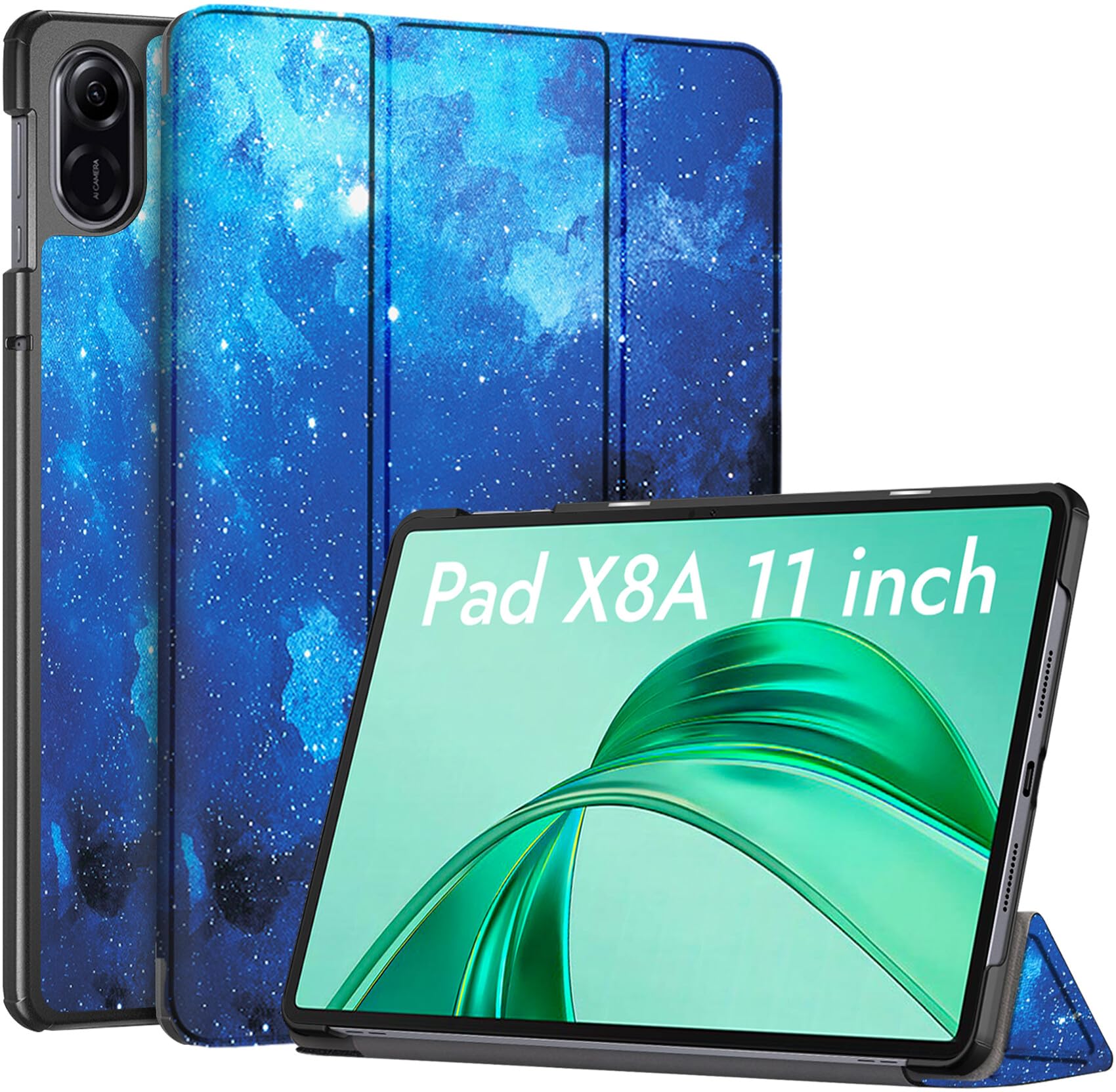 Robustrion Cover for Honor Pad X8A 11 inch Cover Case, Trifold Flip Cover for Honor Pad X8A 11 inch Tablet - Stars (B0DH7VK88R) Amazon Price History, Amazon Price Tracker
