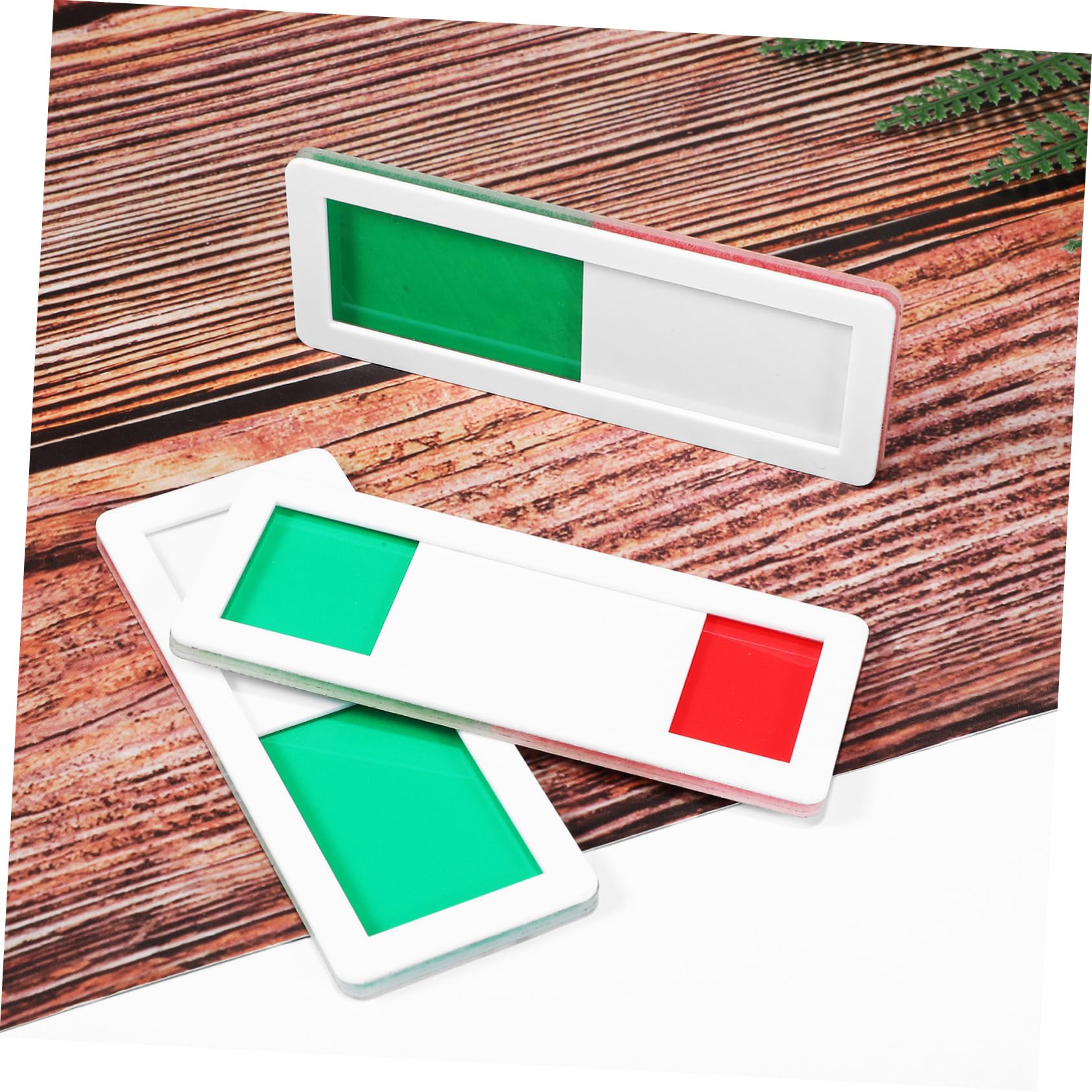 Operitacx 40piezas Letreros De De Puerta Deslizante Para Sala De Reuniones Carteles Ocupado y Diseño Práctico