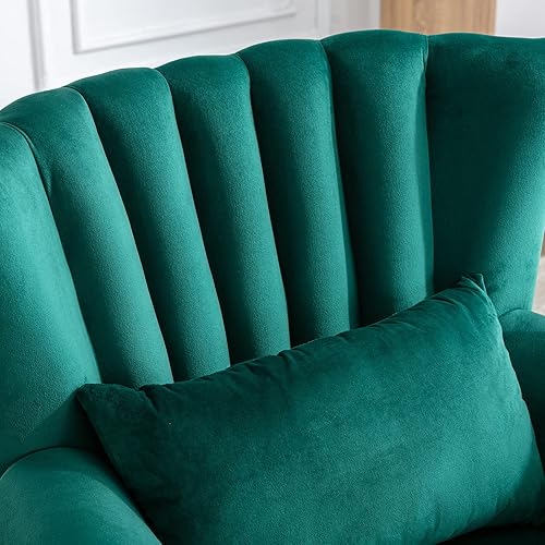 Miniatura 95 de Sillas con brazos de lectura decorativos para sala de estar, dormitorio, sofá esquinero moderno y cómodo de mediados de siglo, silla de club con