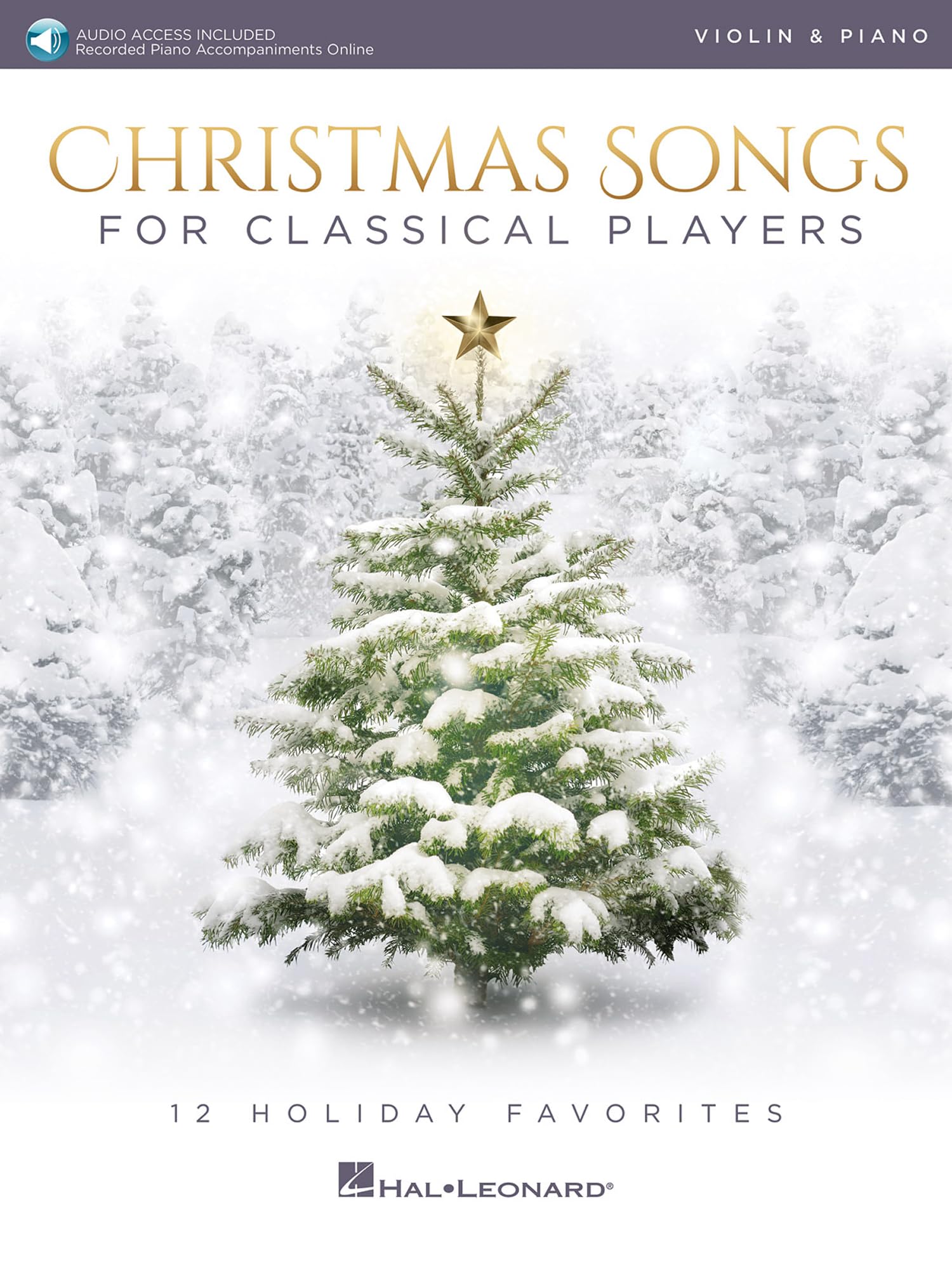 Christmas Songs for Classical Players. Violin And Accomp.. Includes Audio Online
