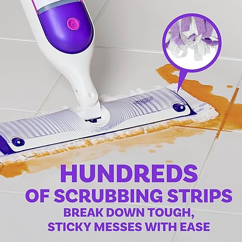 Miniatura 6 de Swiffer PowerMop - Recambios de almohadilla para trapear multisuperficie, fabricado por Swiffer, para limpieza de pisos, 11 unidades