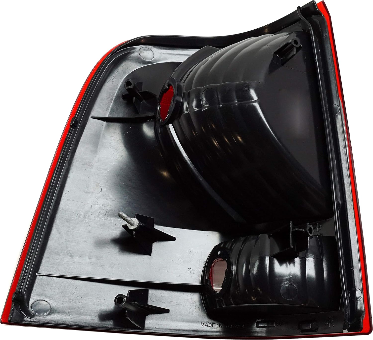 Evan-Fischer Tail Light Lens and Housing Compatible with 2002-2005 Ford Explorer Passenger Side