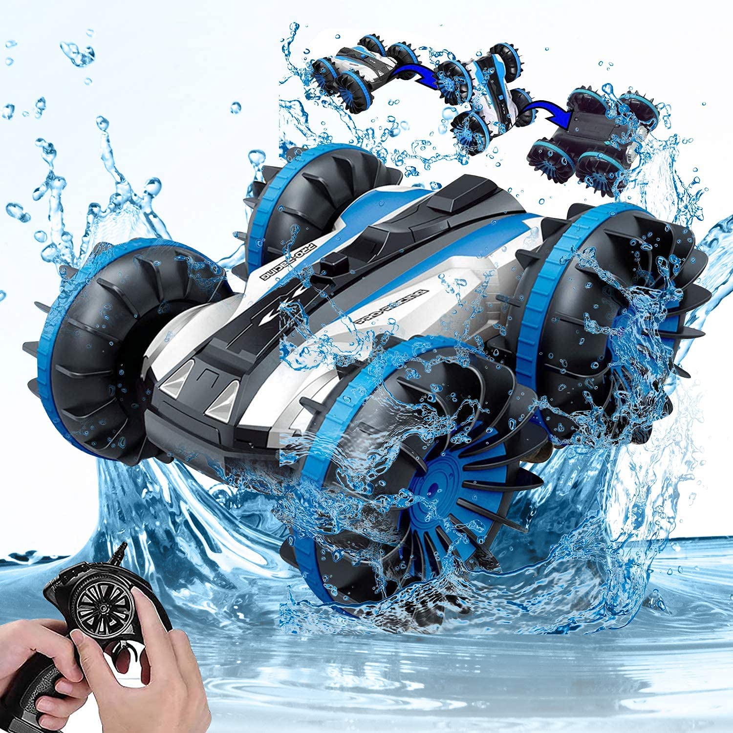 Buy Remote Control Boat 118 Biger,Amphibious RC Car Truck Amphibious