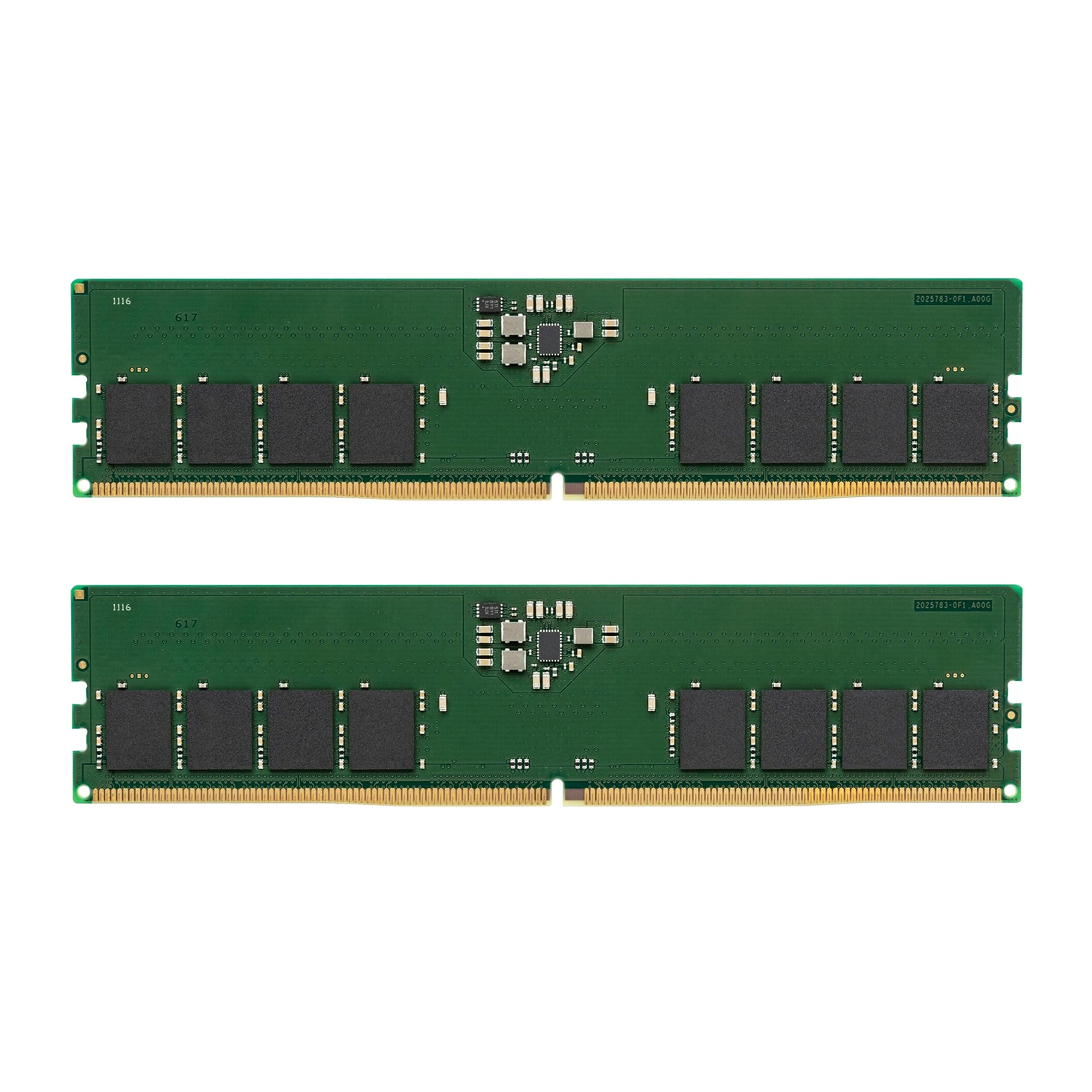キングストンテクノロジー キングストン Kingston デスクトップPC用メモリ DDR5 4800MT/秒 16GBx2枚 CL40 1.1V  KVR48U40BS8K2-32 製品寿命期間保証