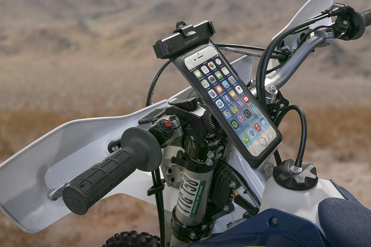 Hоttеѕt Sаlе SCOSCHE BMH2O HANDLEIT PRO Waterproof Handlebar Bike Mount with Protective Case for Smartphone/Mobile Devices