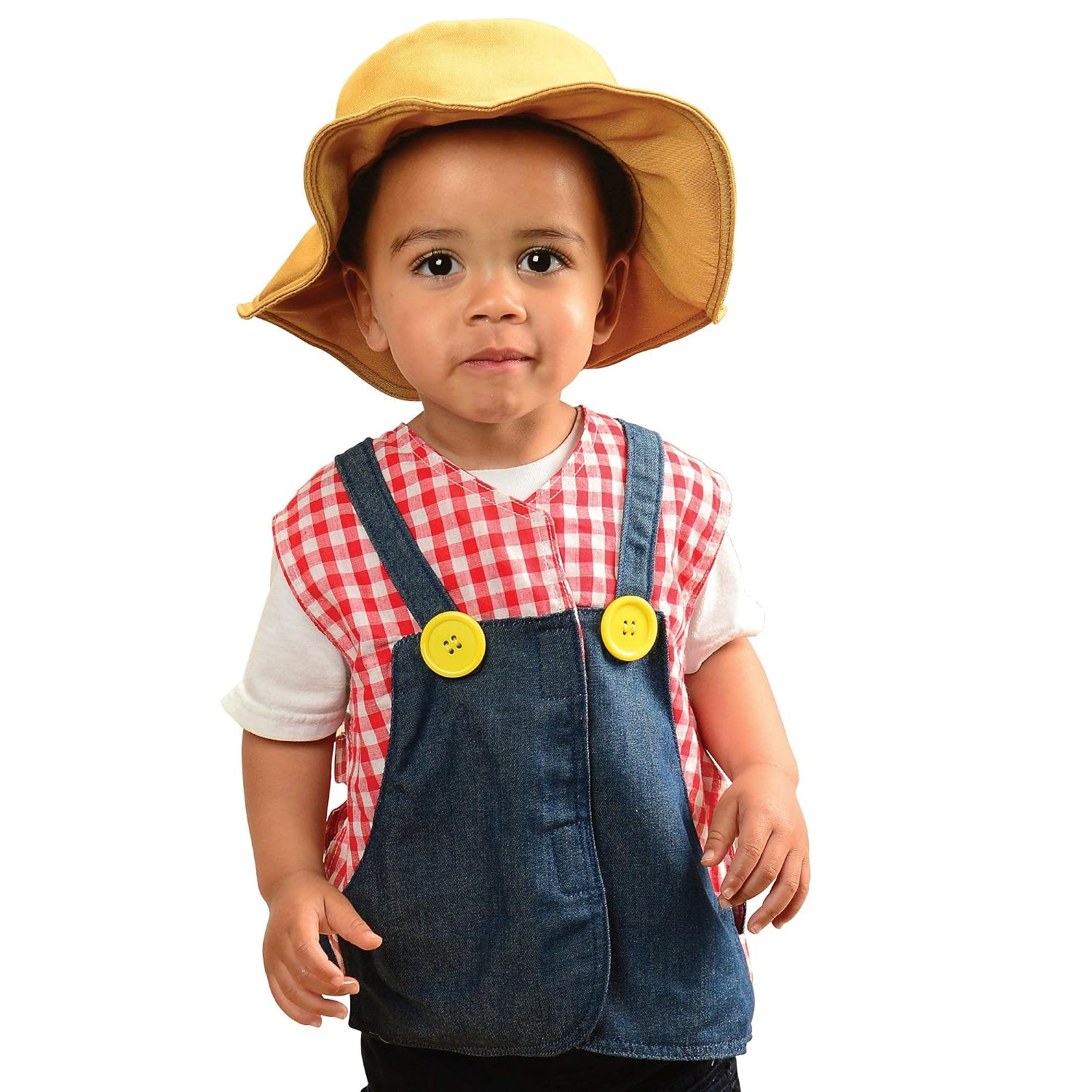 Toddler Dress-Up Vests & Hats Farmer